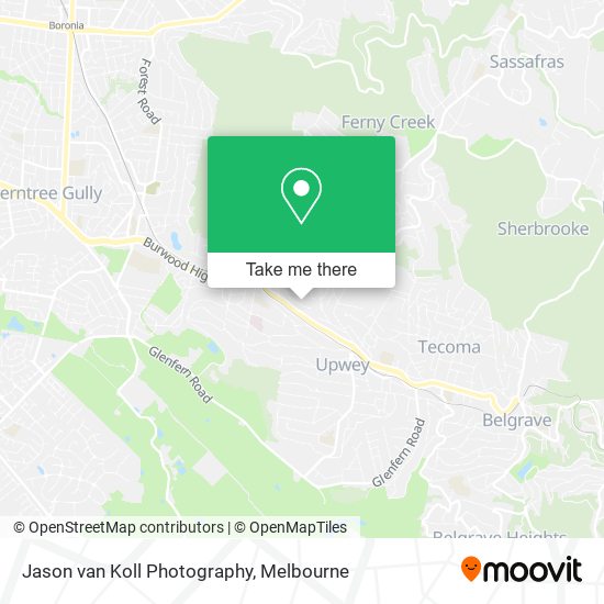 Jason van Koll Photography map