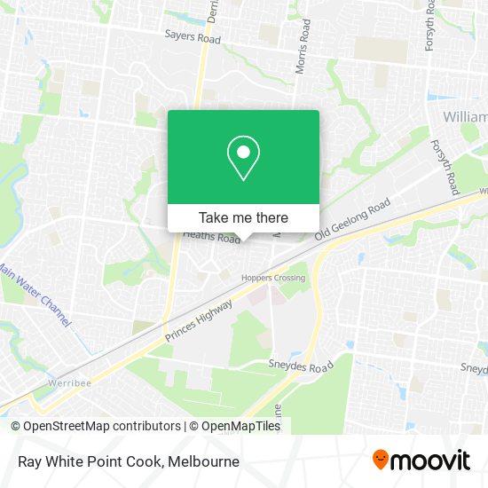 Ray White Point Cook map