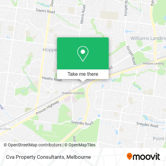 Cva Property Consultants map