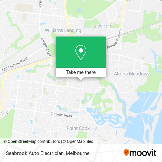 Seabrook Auto Electrician map