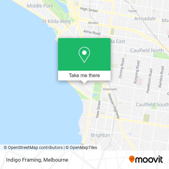 Indigo Framing map