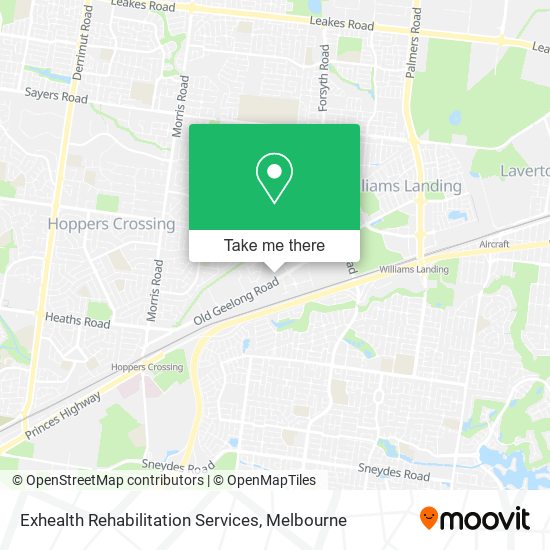 Exhealth Rehabilitation Services map