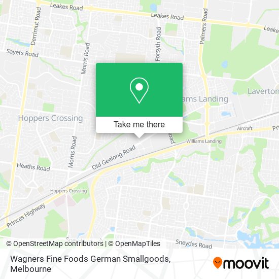 Wagners Fine Foods German Smallgoods map