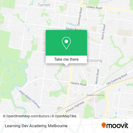 Learning Dev Academy map