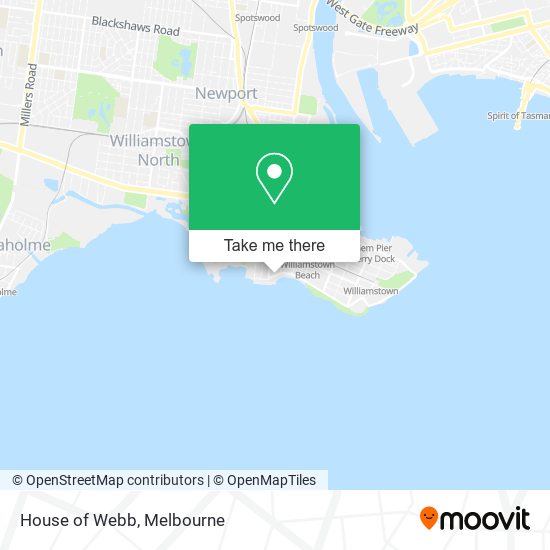House of Webb map