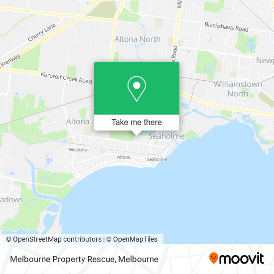 Melbourne Property Rescue map