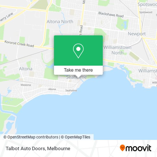 Talbot Auto Doors map