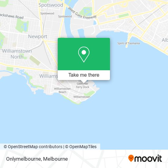 Onlymelbourne map