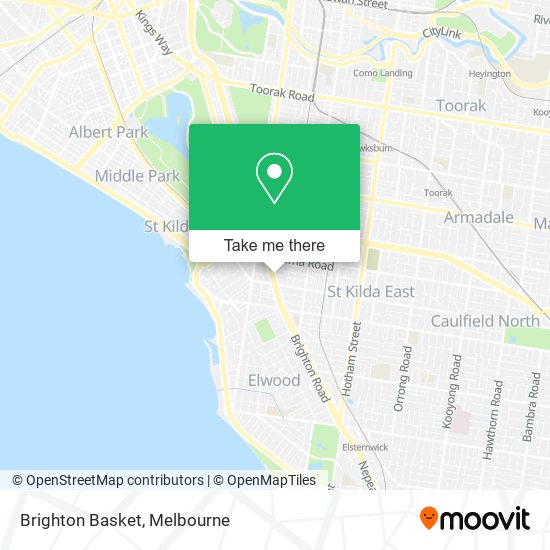 Brighton Basket map