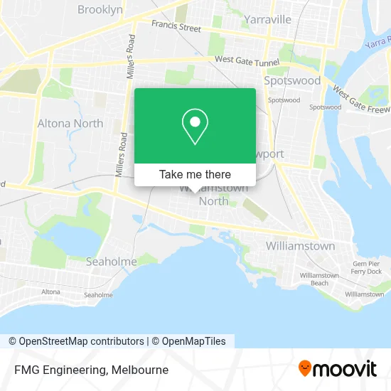 Mapa FMG Engineering