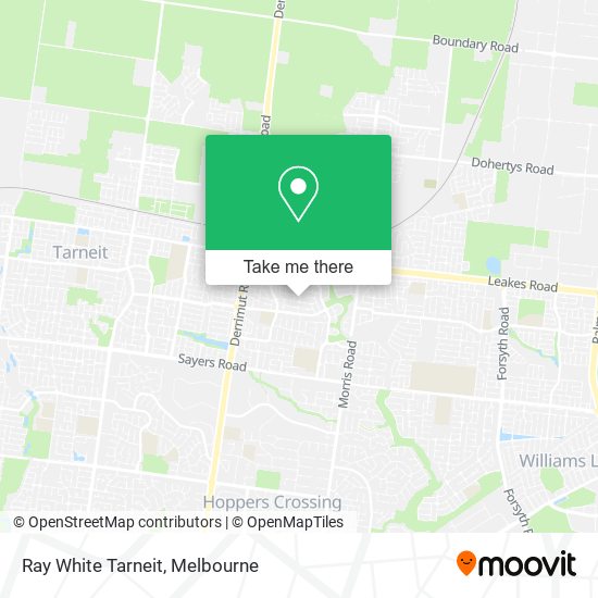 Ray White Tarneit map