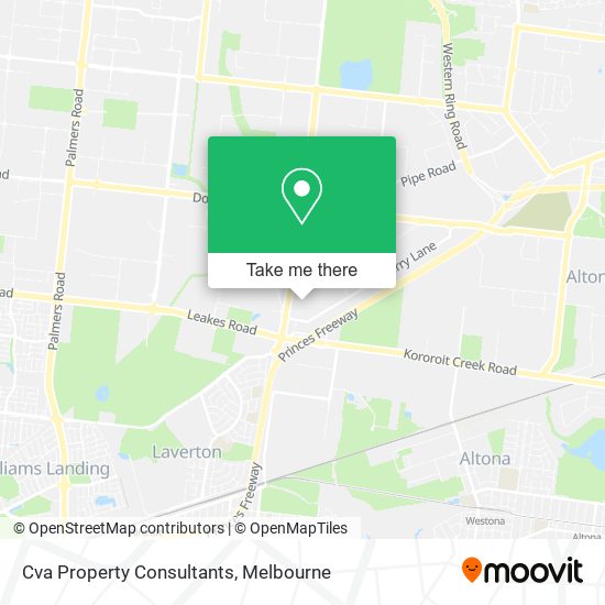 Cva Property Consultants map