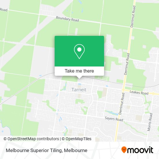Melbourne Superior Tiling map