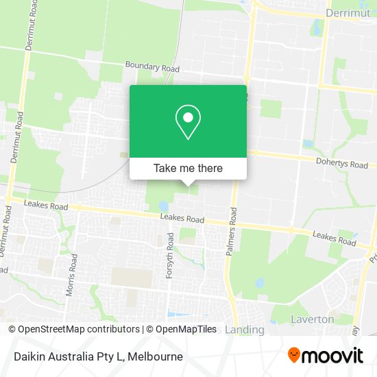 Daikin Australia Pty L map