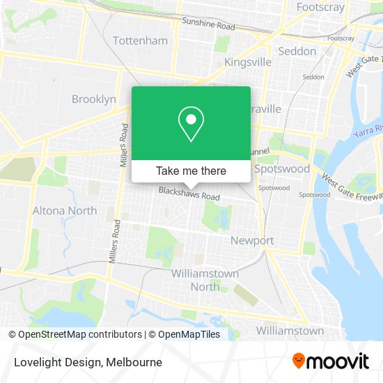 Lovelight Design map