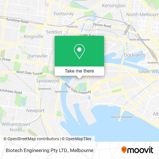 Biotech Engineering Pty LTD. map