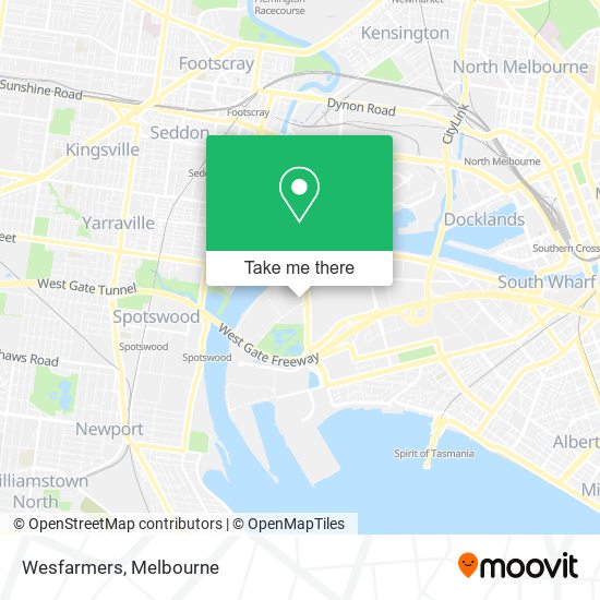 Wesfarmers map