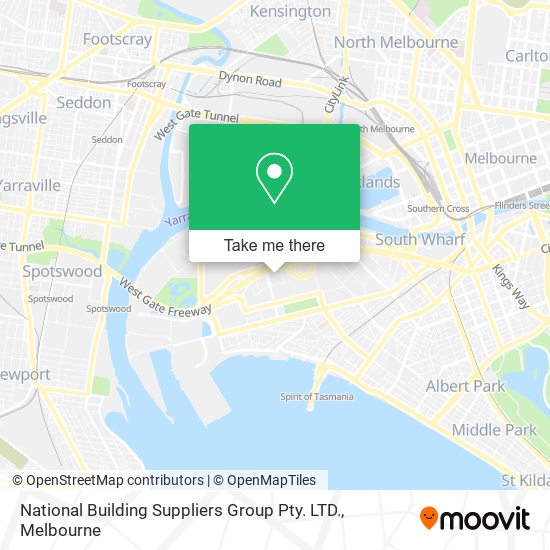 National Building Suppliers Group Pty. LTD. map