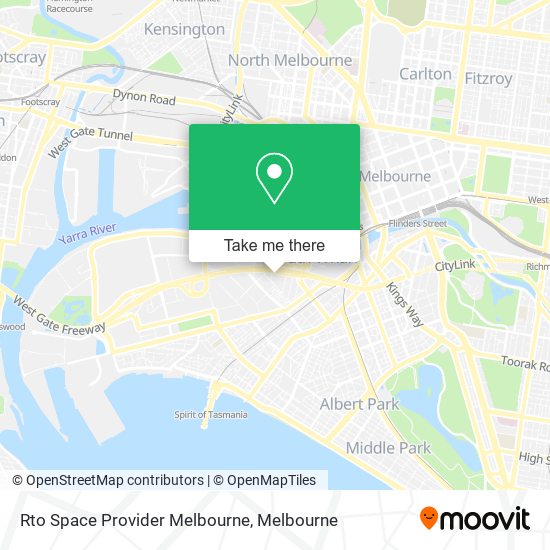 Rto Space Provider Melbourne map