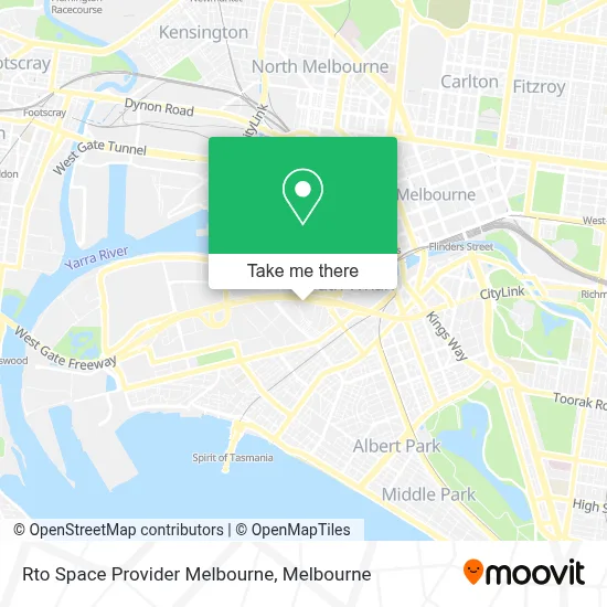 Mapa Rto Space Provider Melbourne