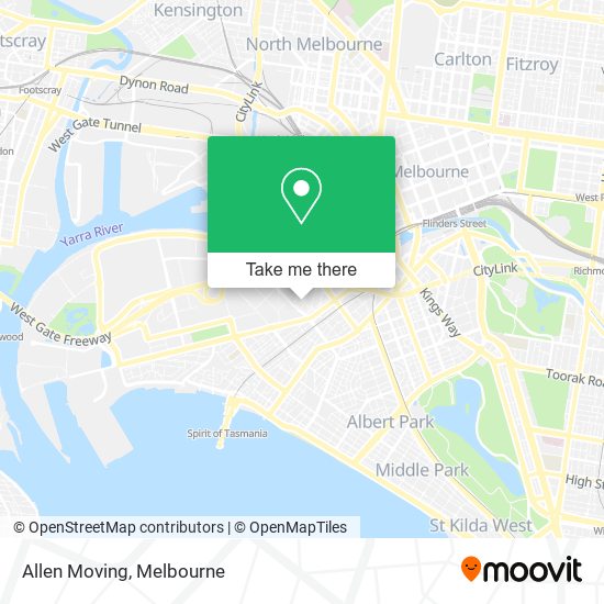 Allen Moving map