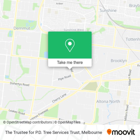 The Trustee for P.D. Tree Services Trust map