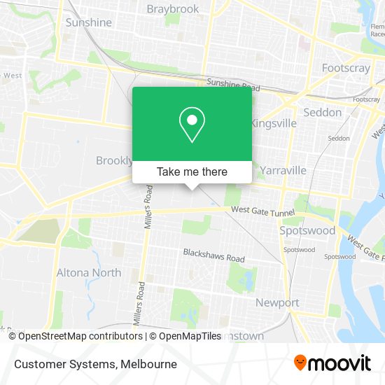 Customer Systems map