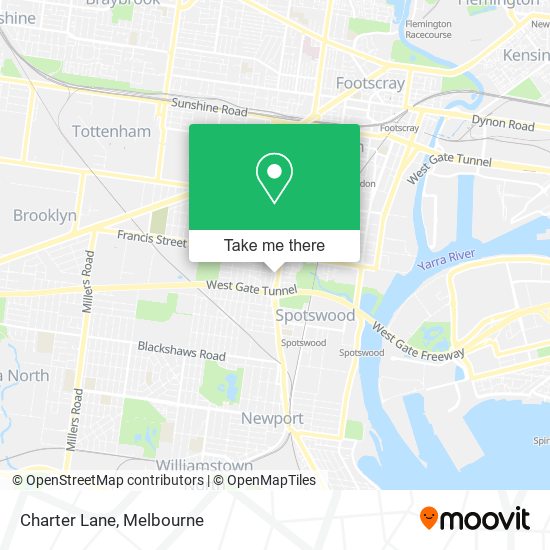 Charter Lane map