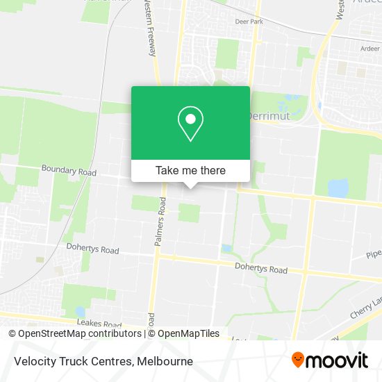 Velocity Truck Centres map