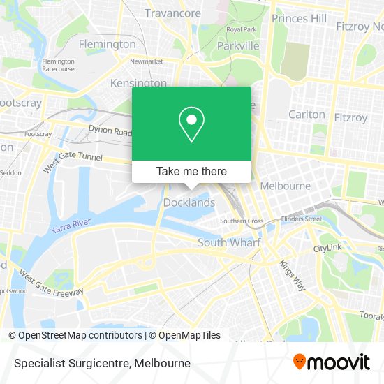 Specialist Surgicentre map