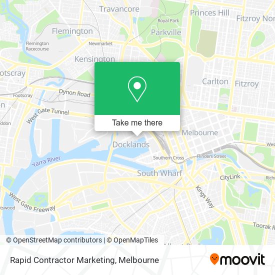 Rapid Contractor Marketing map