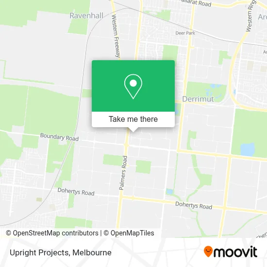 Mapa Upright Projects