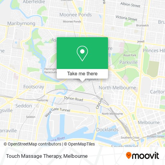 Touch Massage Therapy map