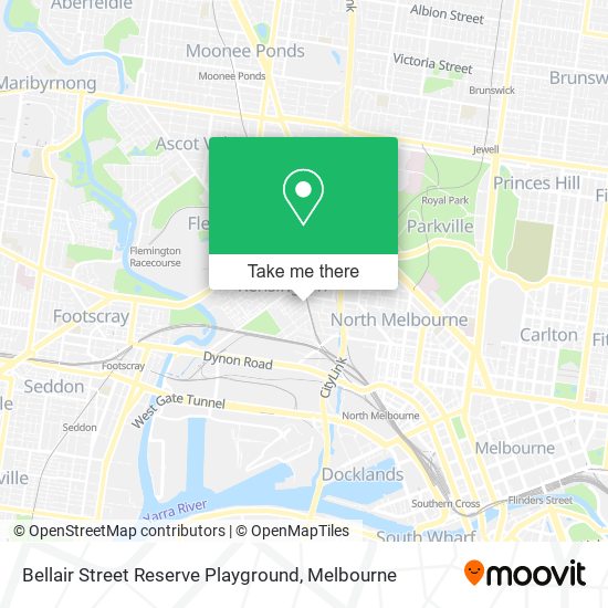 Bellair Street Reserve Playground map