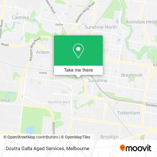 Doutta Galla Aged Services map