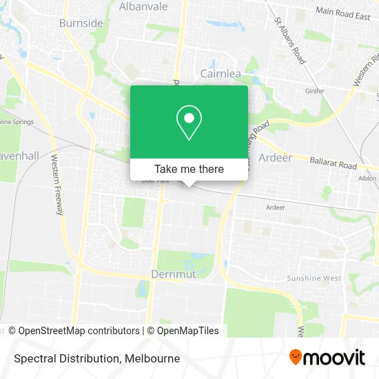 Mapa Spectral Distribution