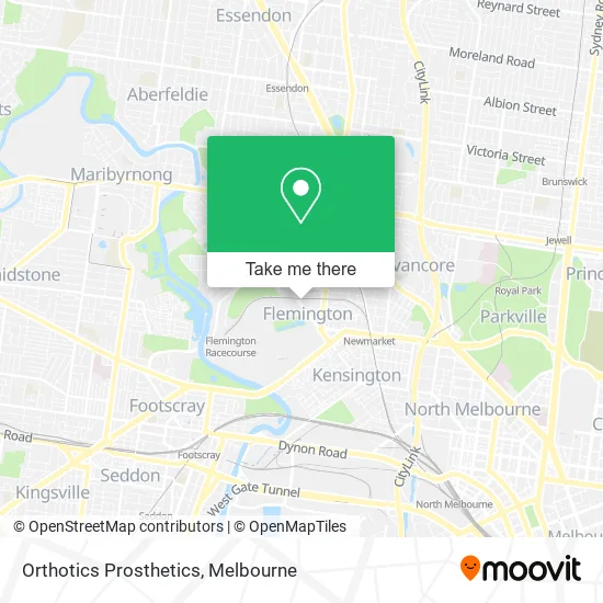 Orthotics Prosthetics map