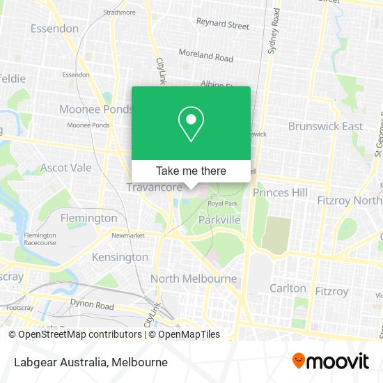 Labgear Australia map