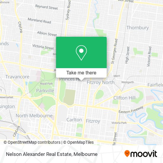Nelson Alexander Real Estate map