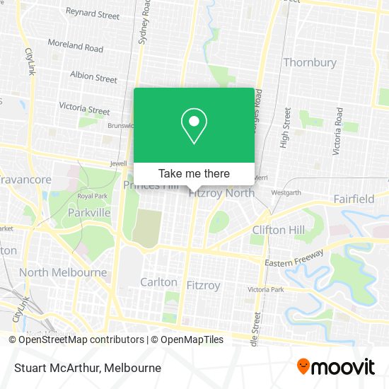 Stuart McArthur map