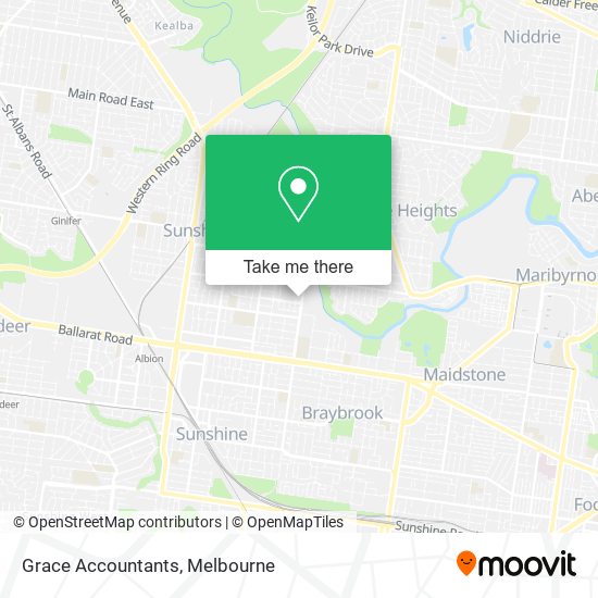 Grace Accountants map