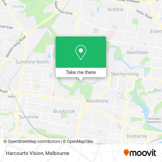 Harcourts Vision map
