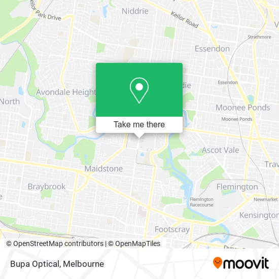 Bupa Optical map