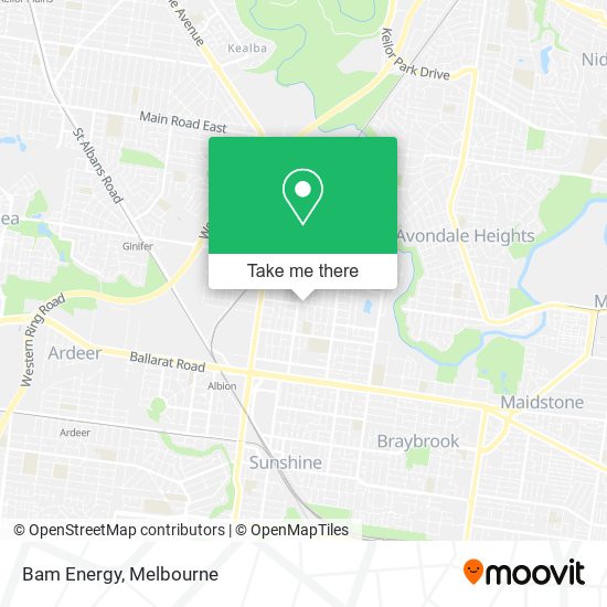 Bam Energy map
