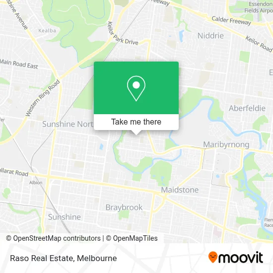 Mapa Raso Real Estate