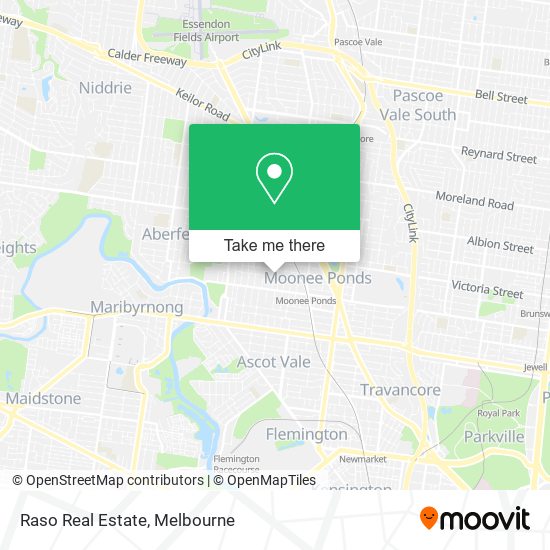 Raso Real Estate map