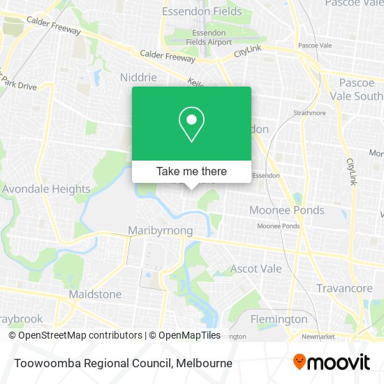 Toowoomba Regional Council map