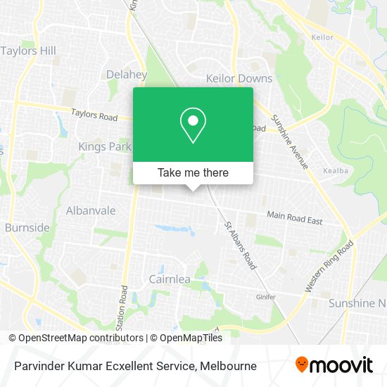 Parvinder Kumar Ecxellent Service map