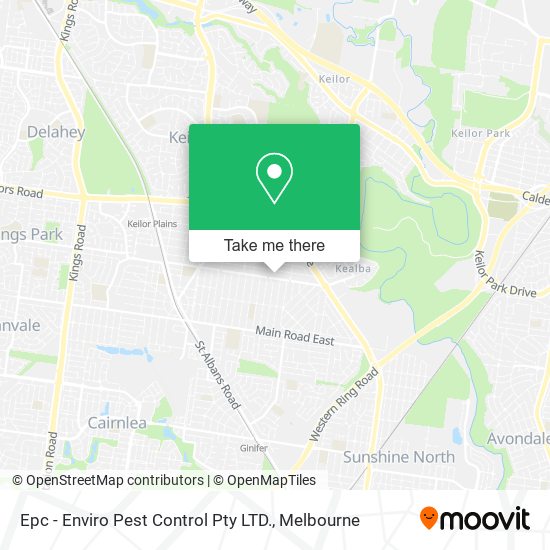 Epc - Enviro Pest Control Pty LTD. map