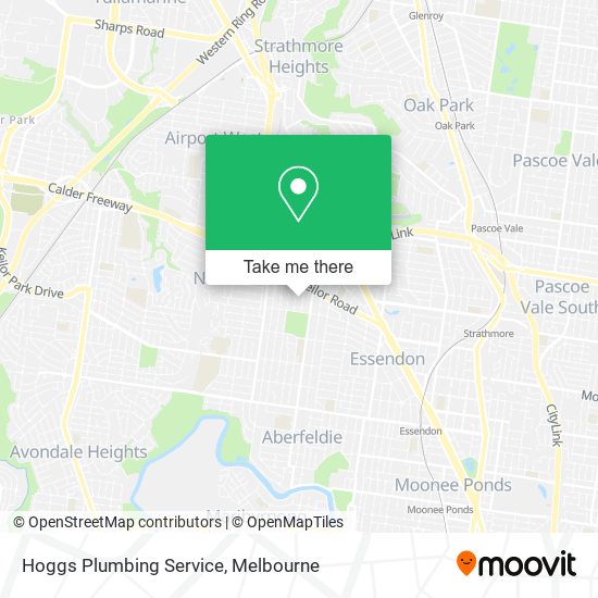 Hoggs Plumbing Service map